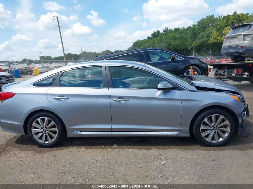 2017 HYUNDAI SONATA SPORT - 5NPE34AF9HH580533