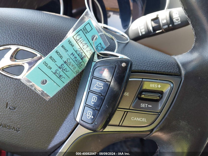 2013 Hyundai Santa Fe Limited VIN: KM8SR4HF4DU013150 Lot: 40082047