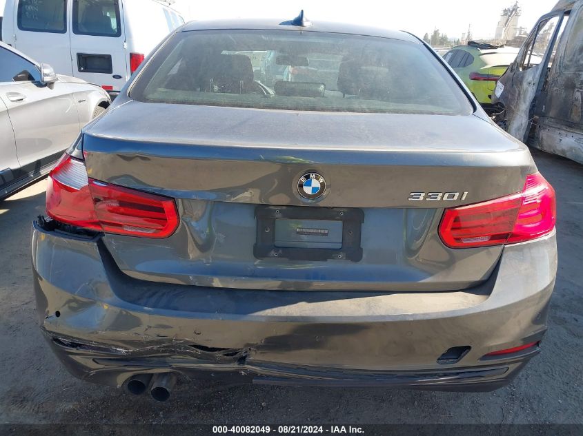 2017 BMW 330I VIN: WBA8B9G57HNU51280 Lot: 40082049