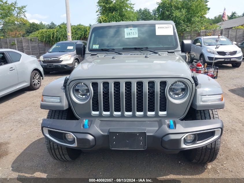 2022 Jeep Wrangler 4Xe Unlimited Sahara 4X4 VIN: 1C4JJXP67NW198231 Lot: 40082057