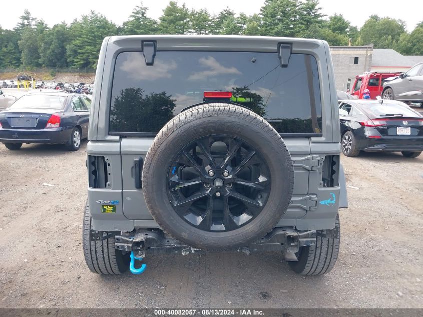 2022 Jeep Wrangler 4Xe Unlimited Sahara 4X4 VIN: 1C4JJXP67NW198231 Lot: 40082057