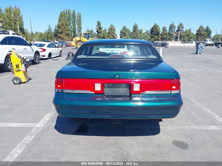 1995 Mercury Cougar Xr7 VIN: 1MELM62WXSH627796 Lot: 40082059