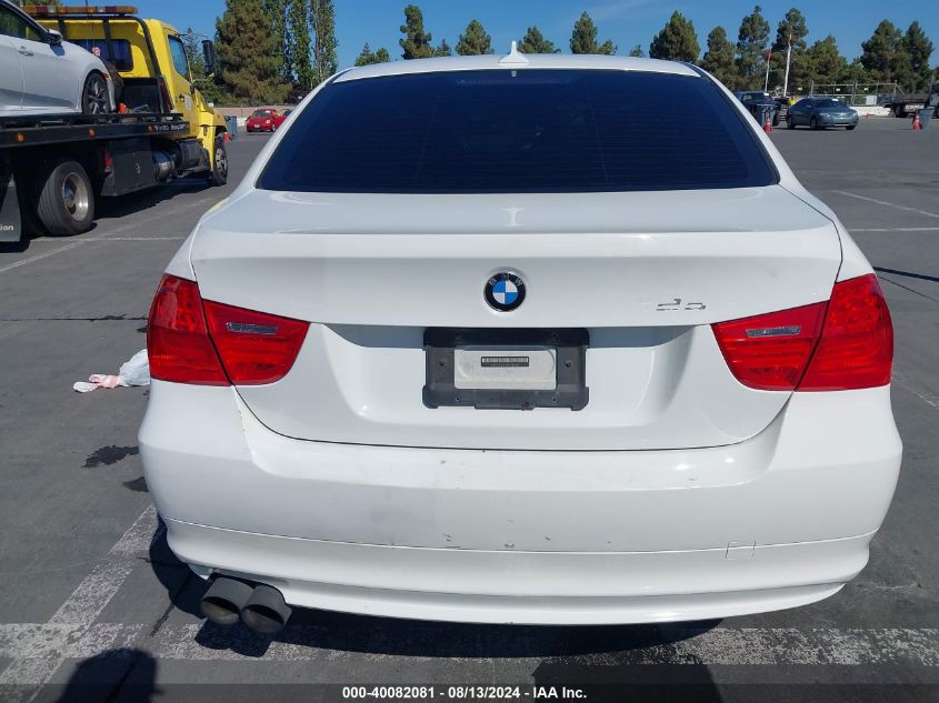 2011 BMW 328I VIN: WBAPH5G52BNM83080 Lot: 40082081