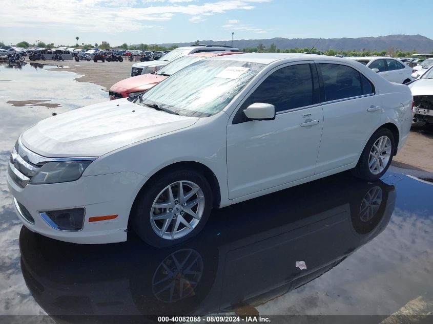 2012 Ford Fusion Sel VIN: 3FAHP0JA9CR445157 Lot: 40082085