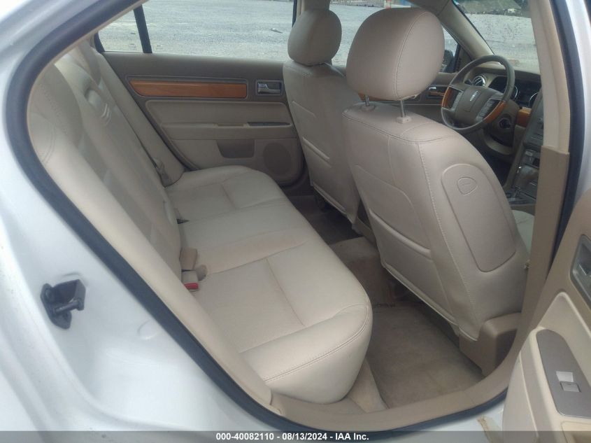 2008 Lincoln Mkz VIN: 3LNHM28T88R607644 Lot: 40082110