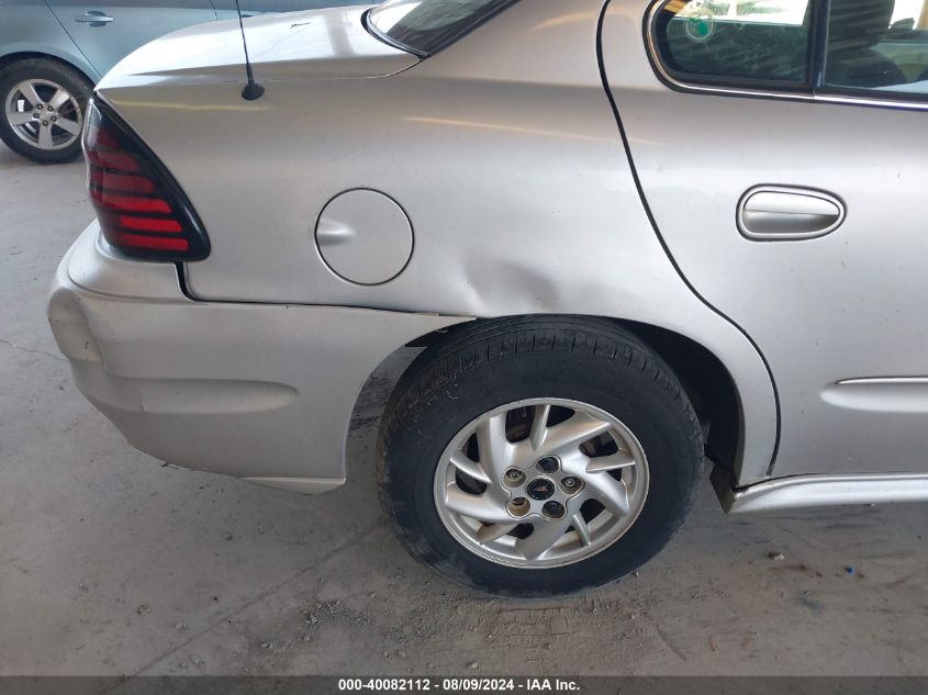 2004 Pontiac Grand Am Se VIN: 1G2NE52F14C230533 Lot: 40082112