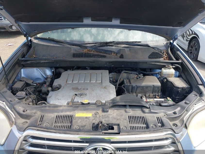 2009 Toyota Highlander Limited VIN: JTEDS42A692075825 Lot: 40082120