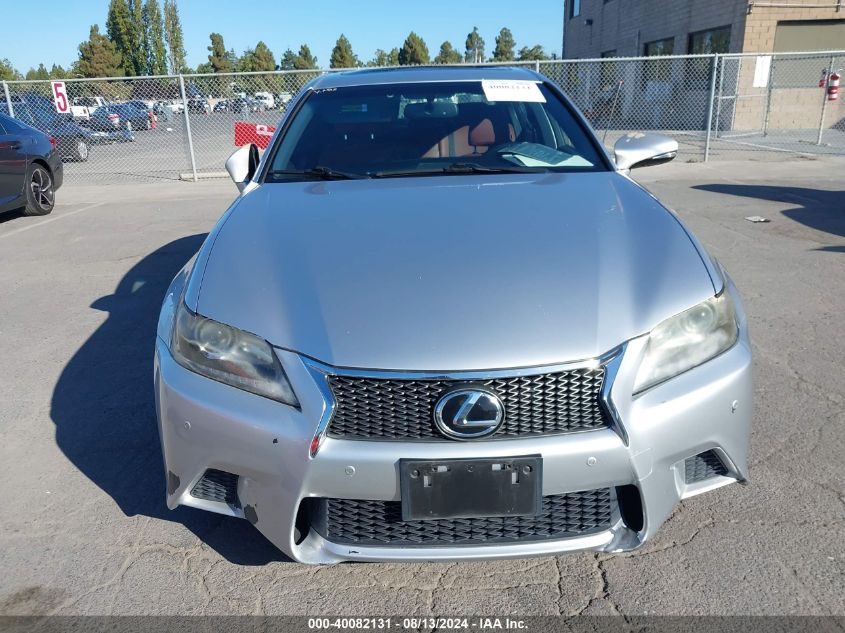 2013 Lexus Gs 350 VIN: JTHBE1BL3D5018040 Lot: 40082131