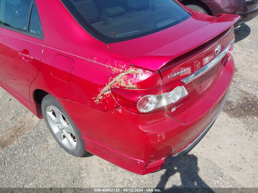 2011 Toyota Corolla S VIN: 2T1BU4EE0BC714261 Lot: 40082133