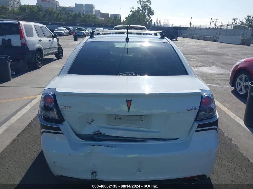 2009 Pontiac G8 Gt VIN: 6G2EC57Y89L197945 Lot: 40082135