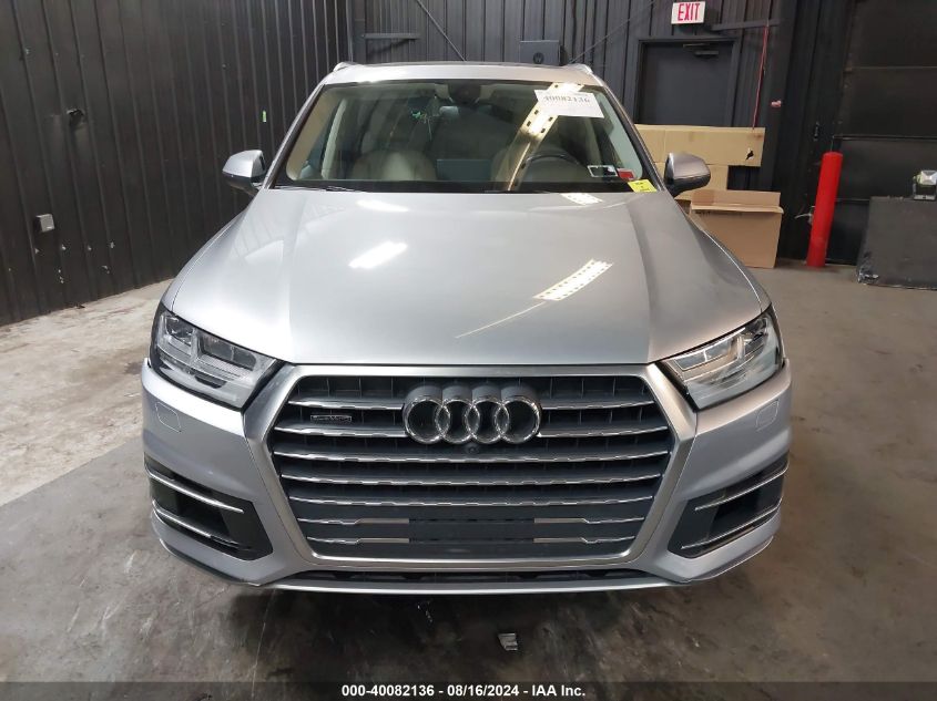 2018 Audi Q7 3.0T Premium VIN: WA1LAAF7XJD026081 Lot: 40082136