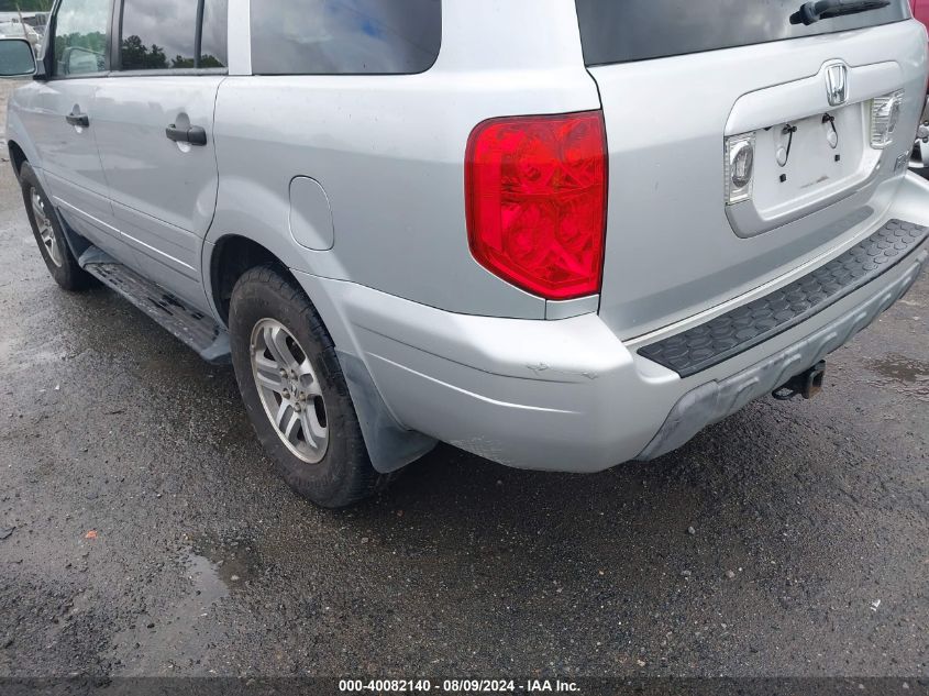 2004 Honda Pilot Ex VIN: 2HKYF18464H597064 Lot: 40082140