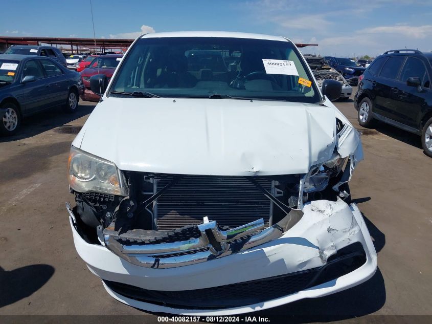 2016 Dodge Grand Caravan Se VIN: 2C4RDGBG1GR143327 Lot: 40082157