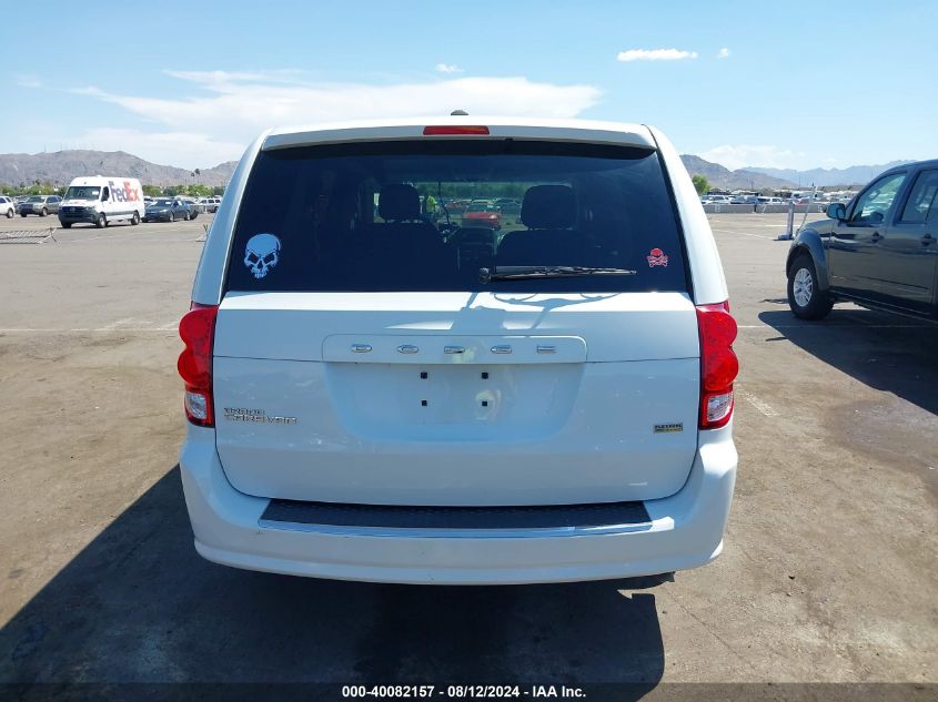 2016 Dodge Grand Caravan Se VIN: 2C4RDGBG1GR143327 Lot: 40082157