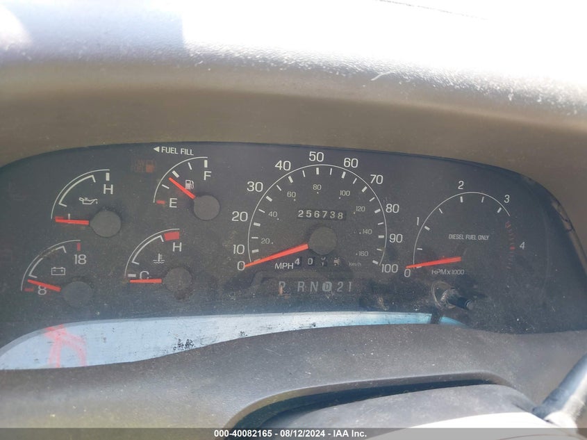 2000 Ford F-250 Lariat/Xl/Xlt VIN: 1FTNW21F0YEB42429 Lot: 40082165
