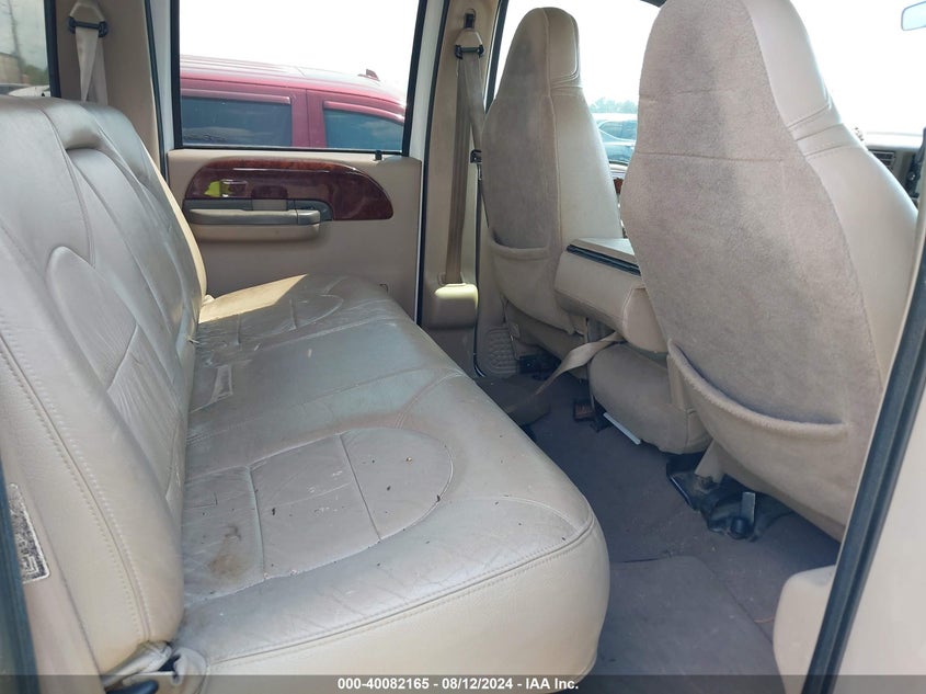 2000 Ford F-250 Lariat/Xl/Xlt VIN: 1FTNW21F0YEB42429 Lot: 40082165