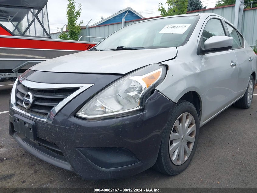 2016 Nissan Versa 1.6 S/1.6 S+/1.6 Sl/1.6 Sv VIN: 3N1CN7AP1GL803077 Lot: 40082167