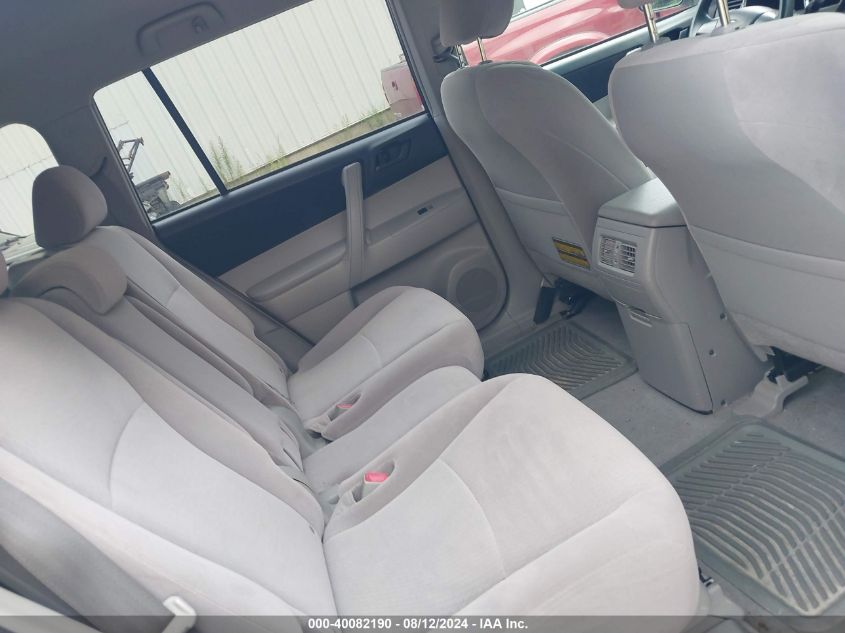 2008 Toyota Highlander VIN: JTEES41A982082496 Lot: 40082190