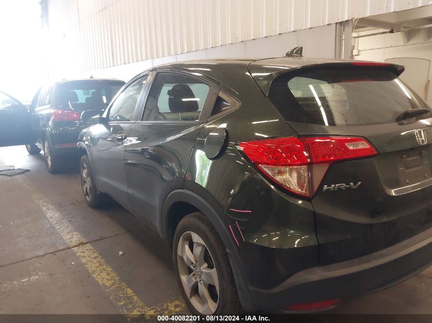 2016 Honda Hr-V Lx VIN: 3CZRU6H38GM724095 Lot: 40082201