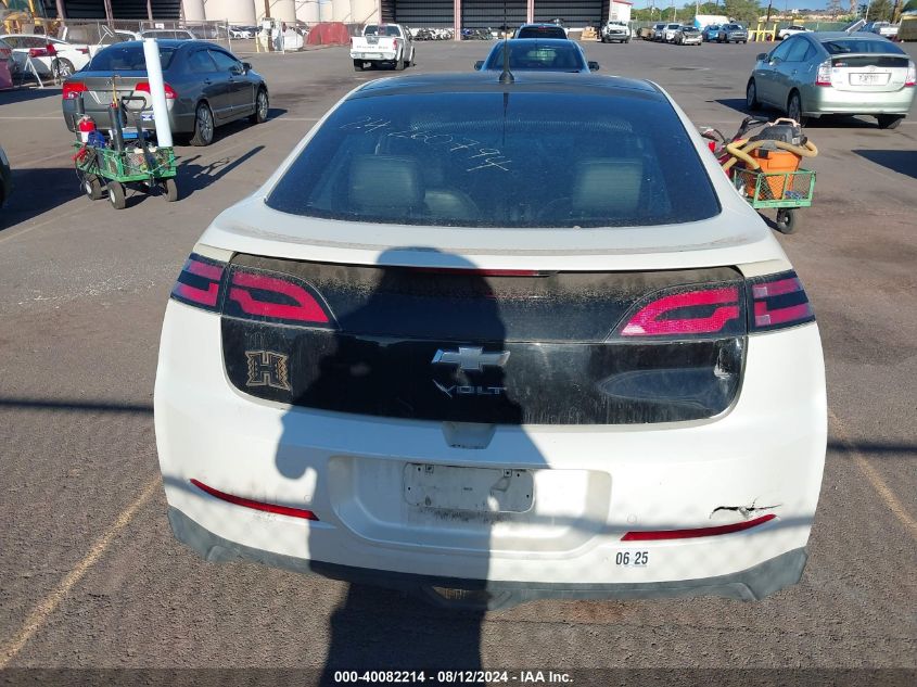 2011 Chevrolet Volt VIN: 1G1RD6E41BU102860 Lot: 40082214