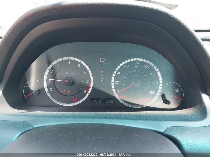 2009 Honda Accord 2.4 Ex VIN: JHMCP26709C017464 Lot: 40082222