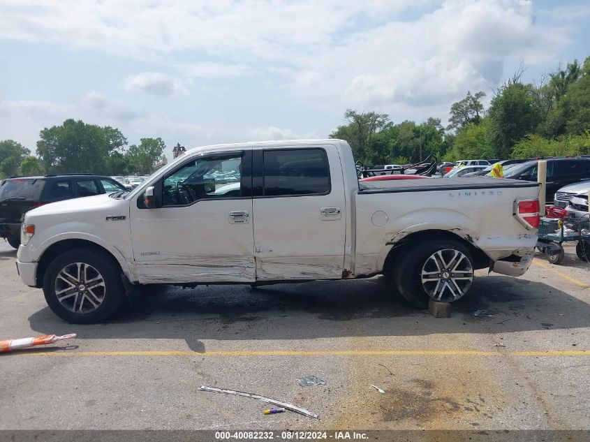 2013 FORD F-150 LIMITED - 1FTFW1ET8DFB75472