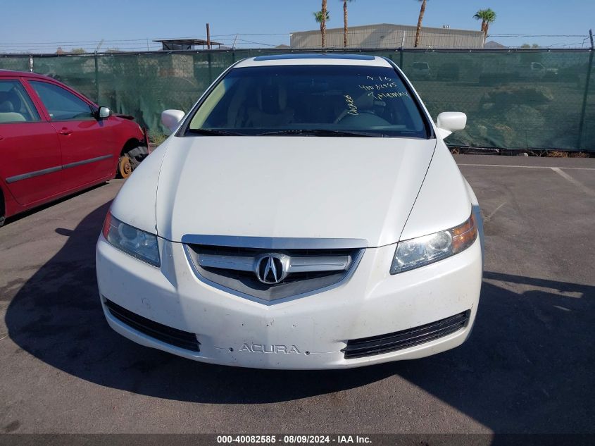 2006 Acura Tl VIN: 19UUA66286A069551 Lot: 40082585