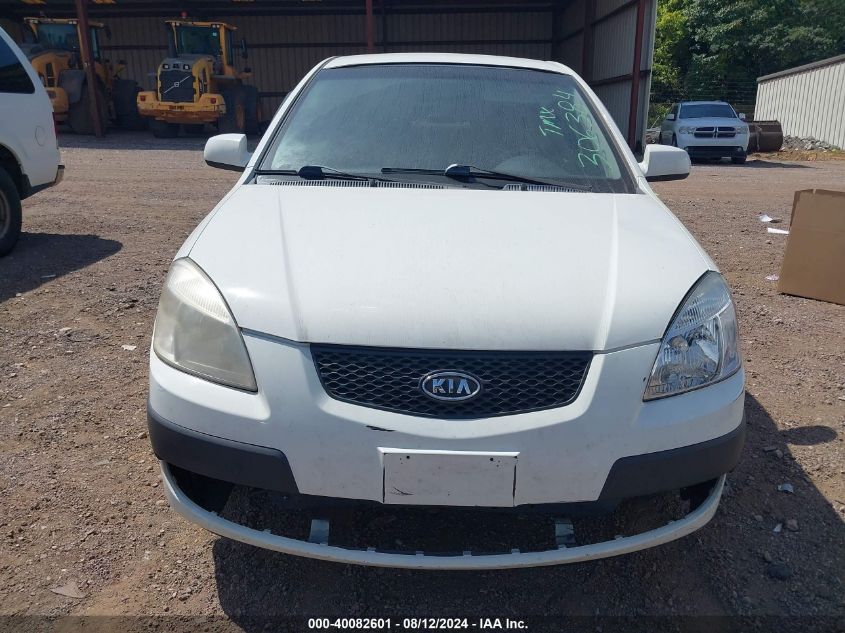 2008 Kia Rio Lx VIN: KNADE123886306384 Lot: 40082601