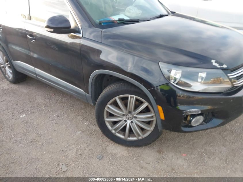 2013 VOLKSWAGEN TIGUAN SE - WVGBV7AX0DW548948