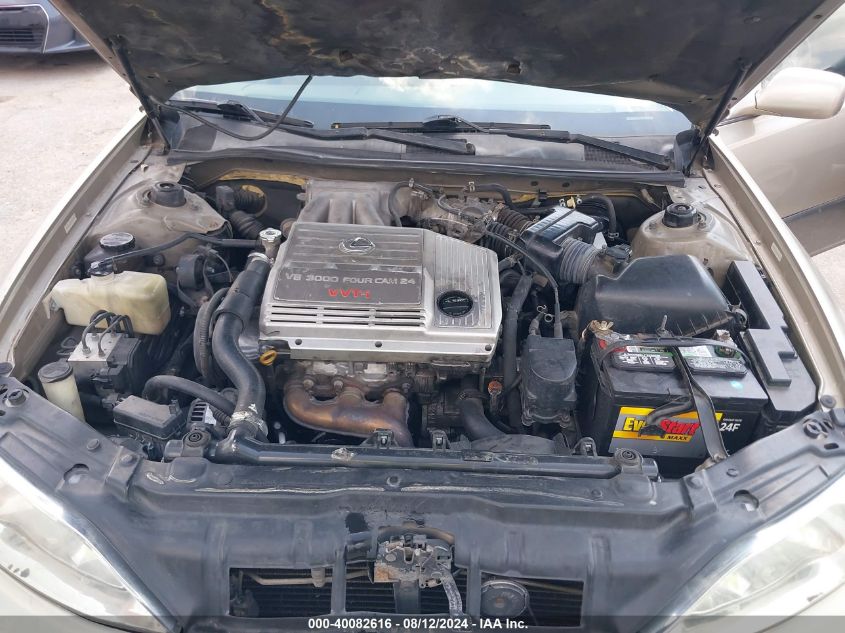 1999 Lexus Es 300 VIN: JT8BF28G1X5071711 Lot: 40082616