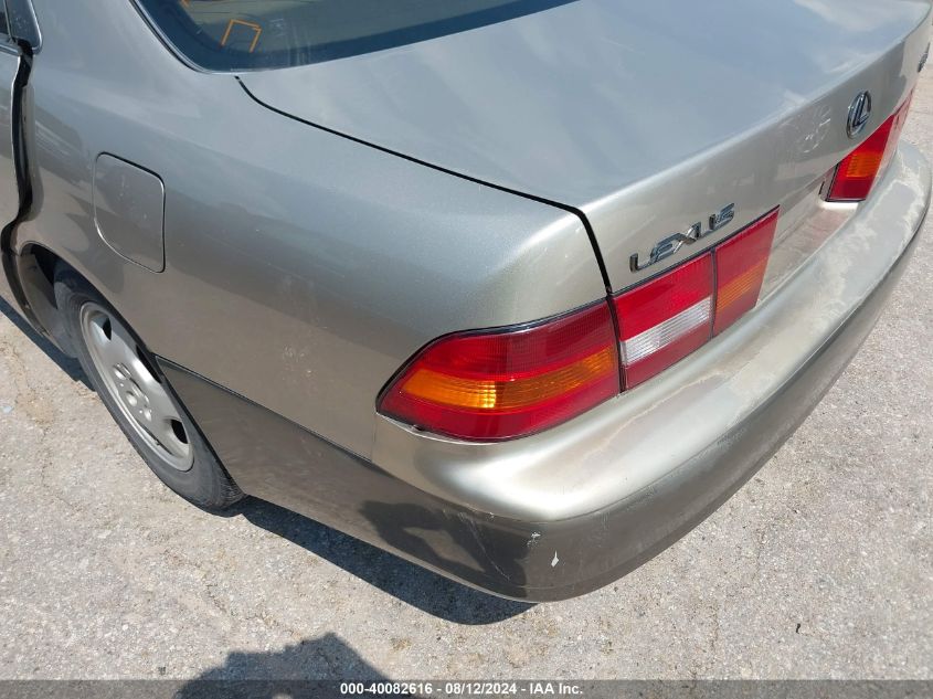 1999 Lexus Es 300 VIN: JT8BF28G1X5071711 Lot: 40082616