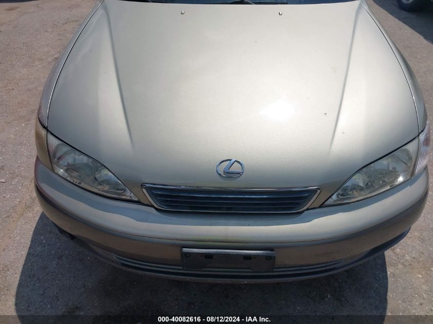 1999 Lexus Es 300 VIN: JT8BF28G1X5071711 Lot: 40082616