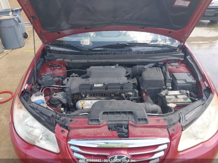 2010 Hyundai Elantra Gls VIN: KMHDU4AD4AU946994 Lot: 40082652