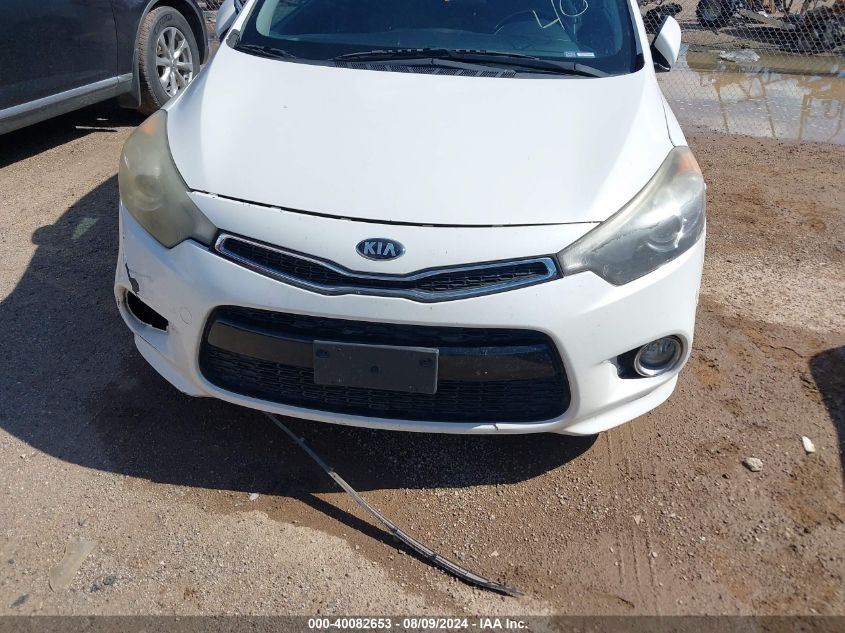 2016 Kia Forte Koup Ex VIN: KNAFX6A86G5596268 Lot: 40082653