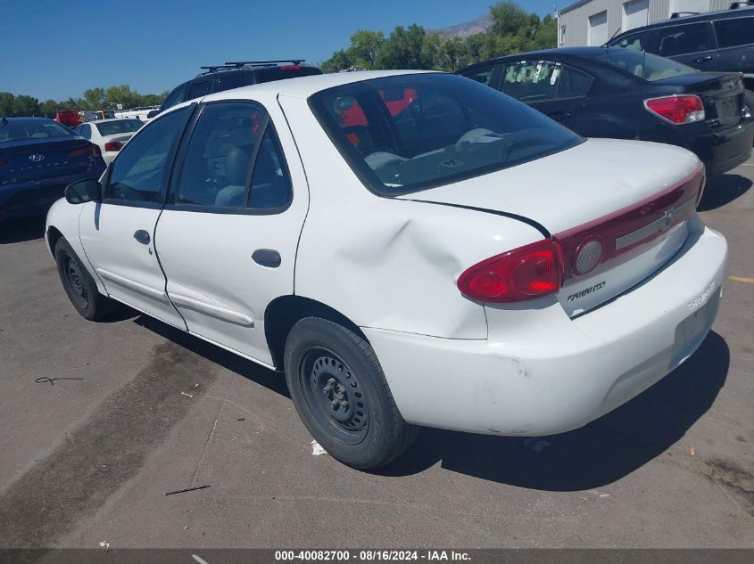 2003 Chevrolet Cavalier VIN: 1G1JC52F237339163 Lot: 40082700