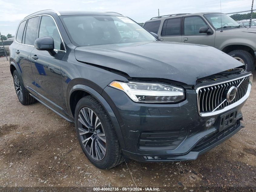 2022 Volvo Xc90 T6 Momentum 7 Passenger VIN: YV4A22PK3N1784996 Lot: 40082735