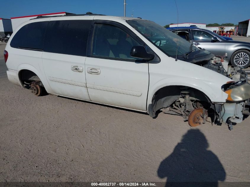 2007 Dodge Grand Caravan Sxt VIN: 2D4GP44L37R170622 Lot: 40082737