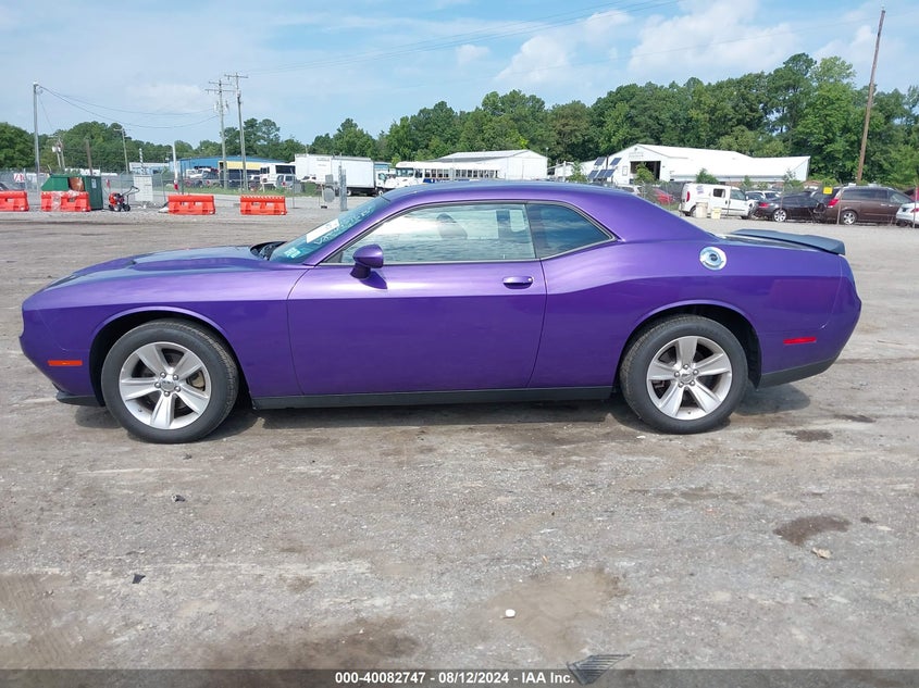 2023 Dodge Challenger Sxt VIN: 2C3CDZAG1PH601879 Lot: 40082747
