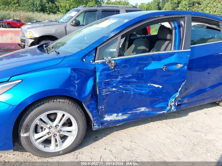 2018 Chevrolet Cruze Lt VIN: 1G1BH5SE8J7231821 Lot: 40082771