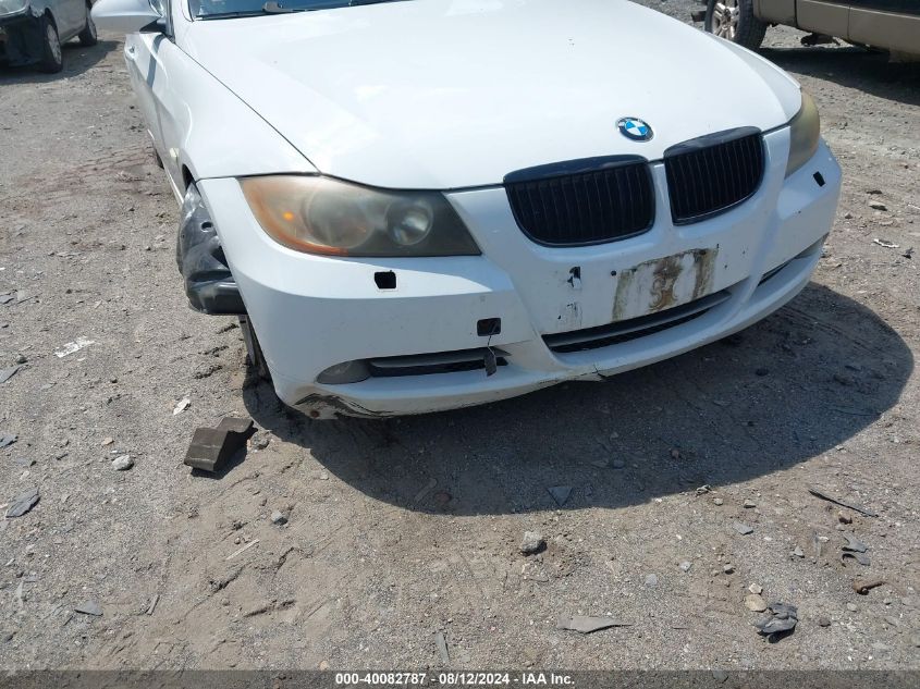 2008 BMW 328Xi VIN: WBAVC73578KX91122 Lot: 40082787