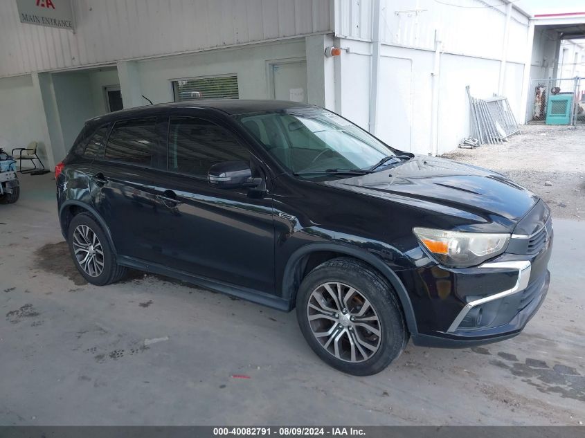 2016 Mitsubishi Outlander Sport 2.0 Es VIN: JA4AP3AU8GZ041432 Lot: 40082791