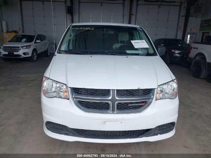 2017 Dodge Grand Caravan Se VIN: 2C7WDGBG8HR710205 Lot: 40082793