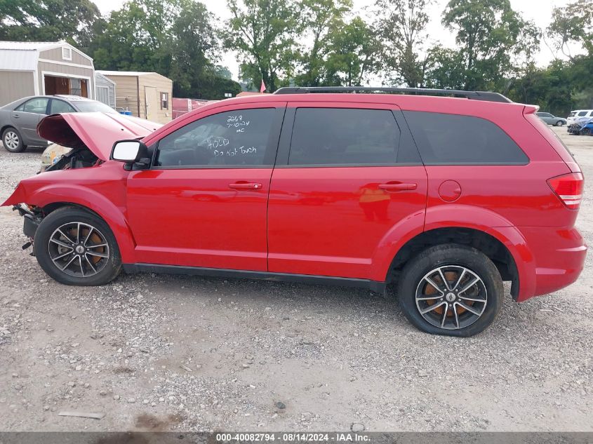 2018 Dodge Journey Se VIN: 3C4PDCAB6JT309738 Lot: 40082794