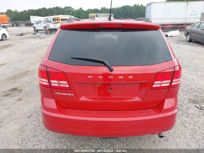 2018 Dodge Journey Se VIN: 3C4PDCAB6JT309738 Lot: 40082794