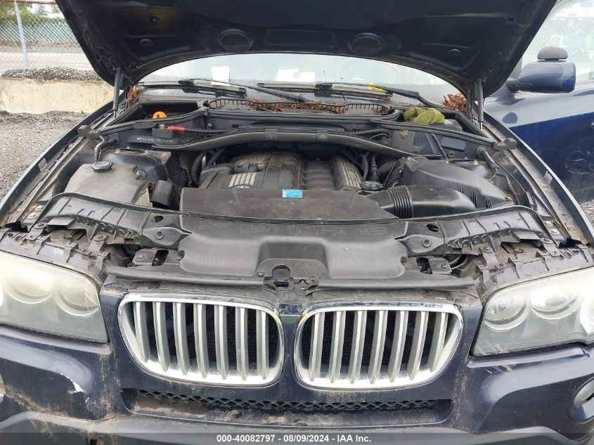 2007 BMW X3 3.0Si VIN: WBXPC93427WF23588 Lot: 40082797