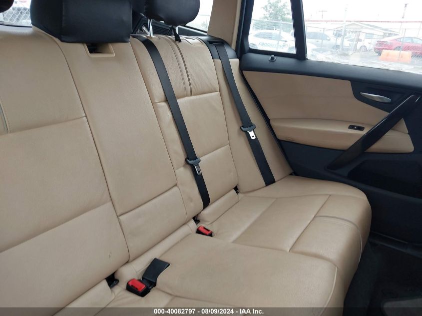 2007 BMW X3 3.0Si VIN: WBXPC93427WF23588 Lot: 40082797