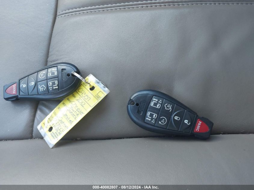 2012 Chrysler Town & Country Limited VIN: 2C4RC1GG9CR278509 Lot: 40082807