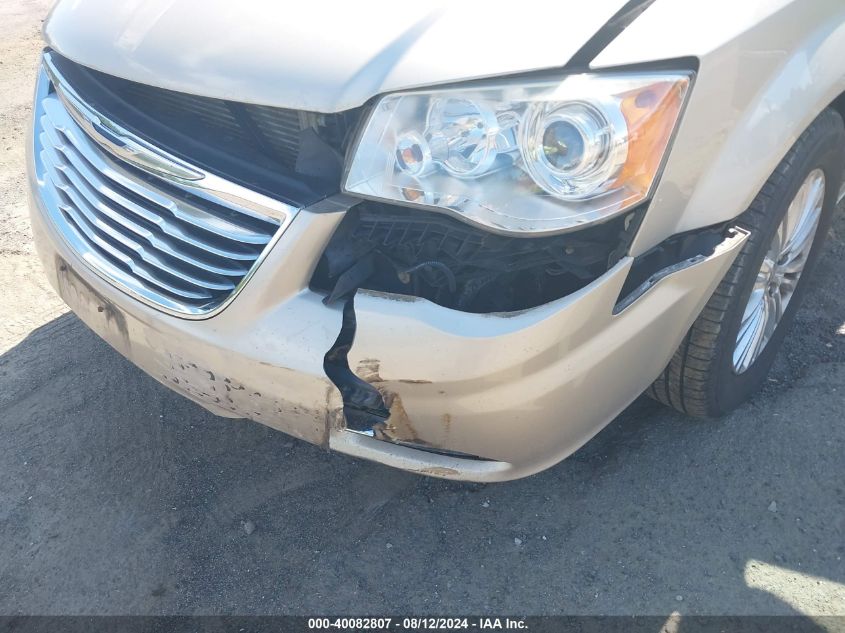 2012 Chrysler Town & Country Limited VIN: 2C4RC1GG9CR278509 Lot: 40082807