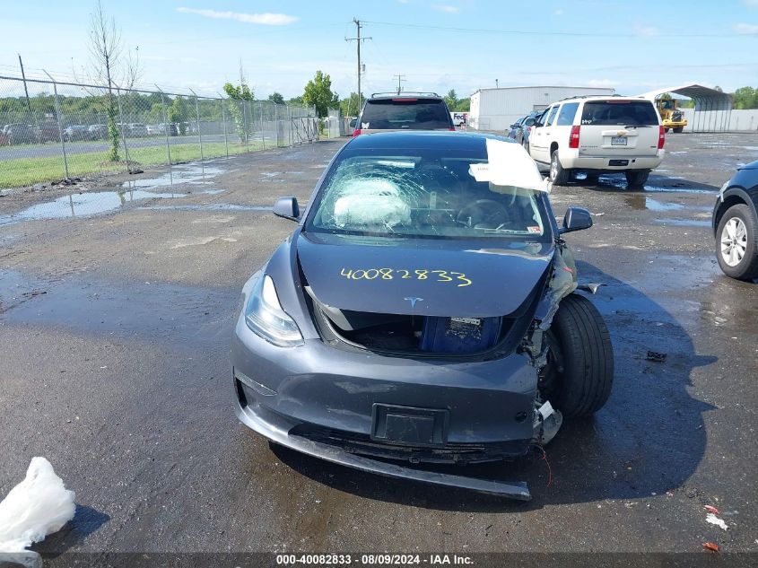 2023 Tesla Model 3 Performance Dual Motor All-Wheel Drive VIN: 5YJ3E1EC3PF505789 Lot: 40082833