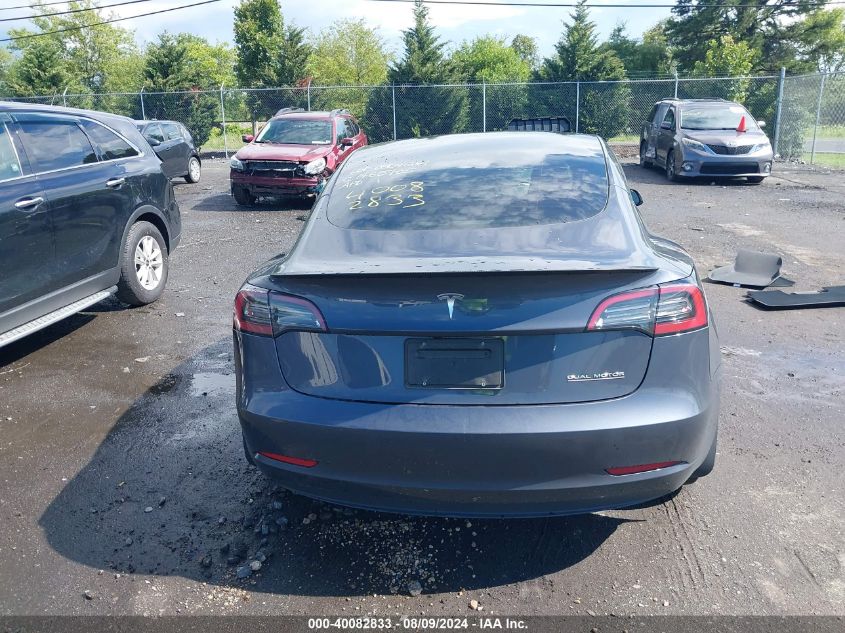 2023 Tesla Model 3 Performance Dual Motor All-Wheel Drive VIN: 5YJ3E1EC3PF505789 Lot: 40082833